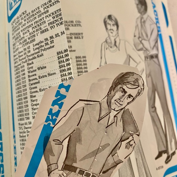 Vintage 1973 Mens Clothing Wholesale Catalog By Washington Manufacturing Co - Picture 6 of 12